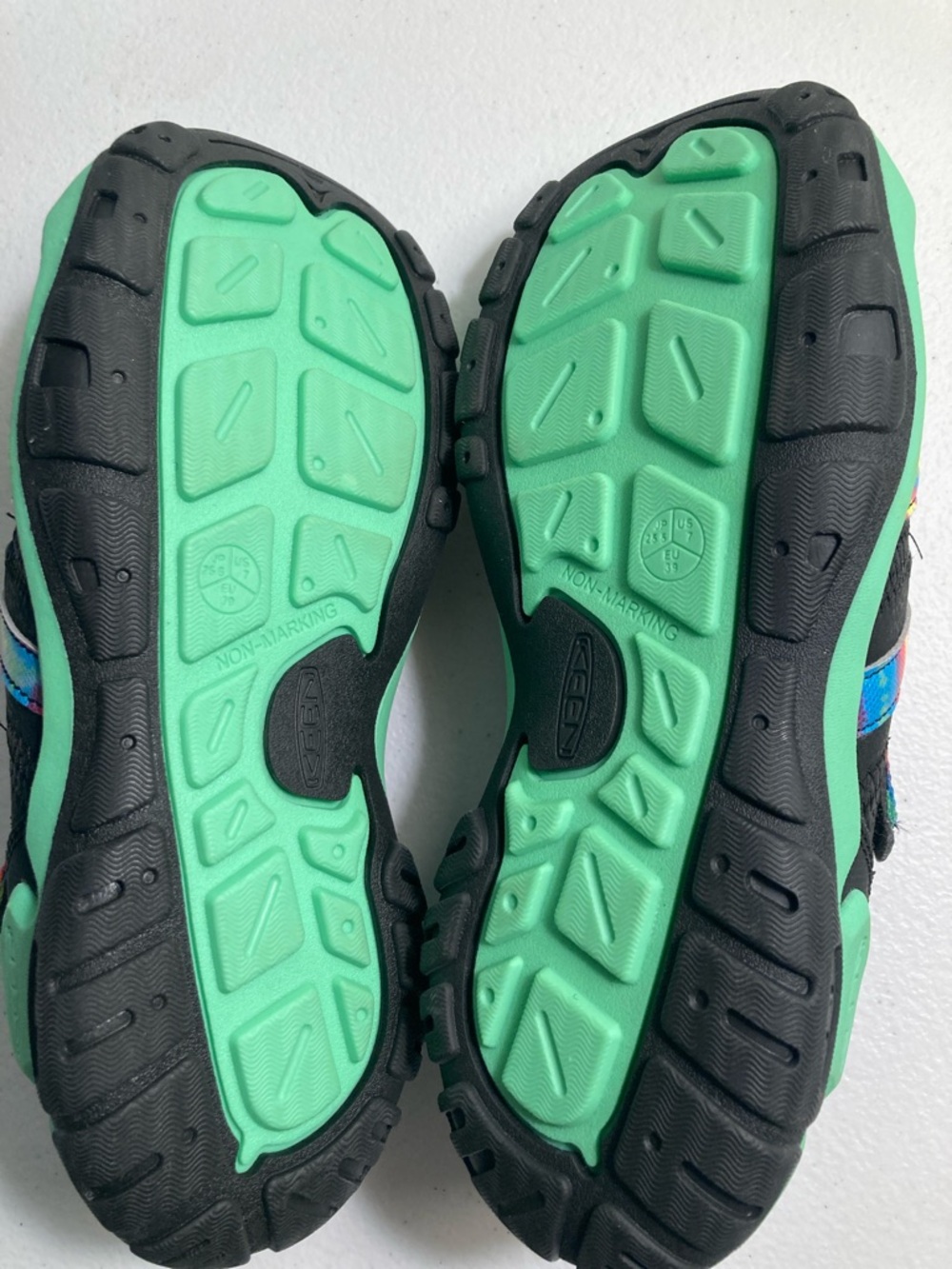 Keen Knotch Creek Tie Dye Washable Hiking Sandals - Picture 9 of 9